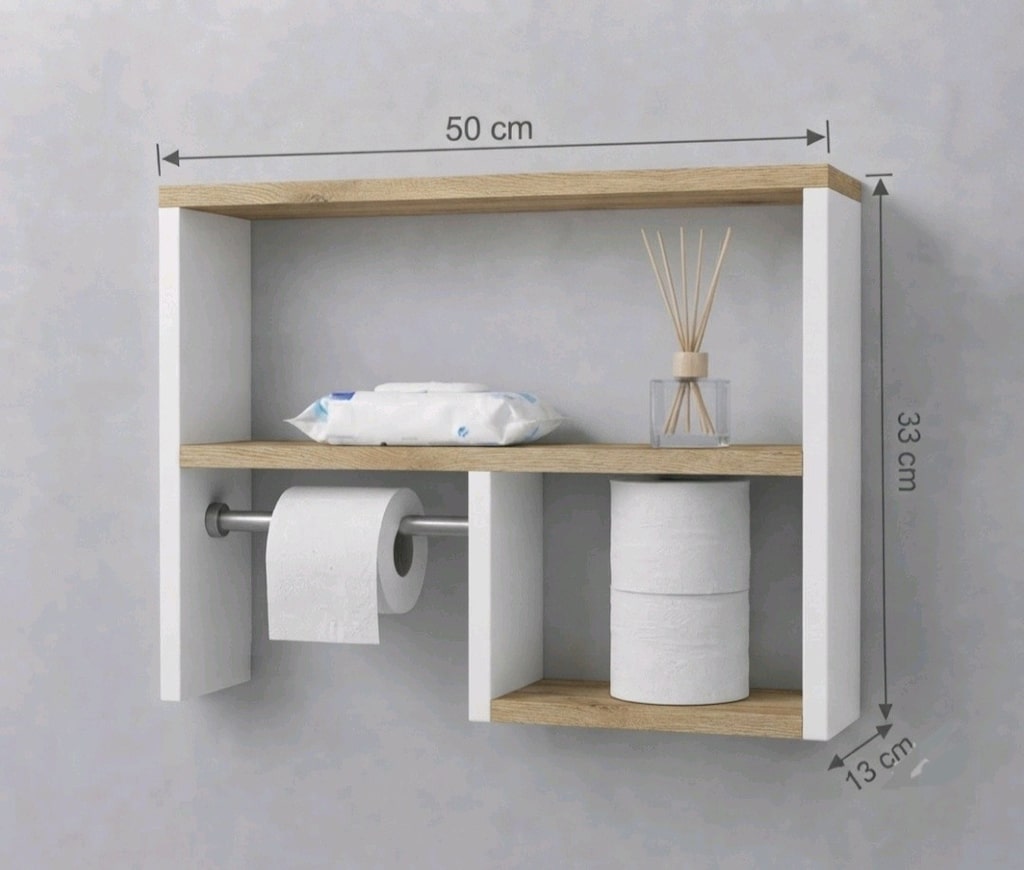 Banyo Rafı ve Tuvalet Kağıtlığı - 3