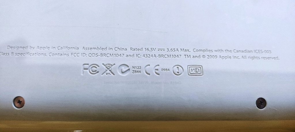 macbook unibody 2010 - 10