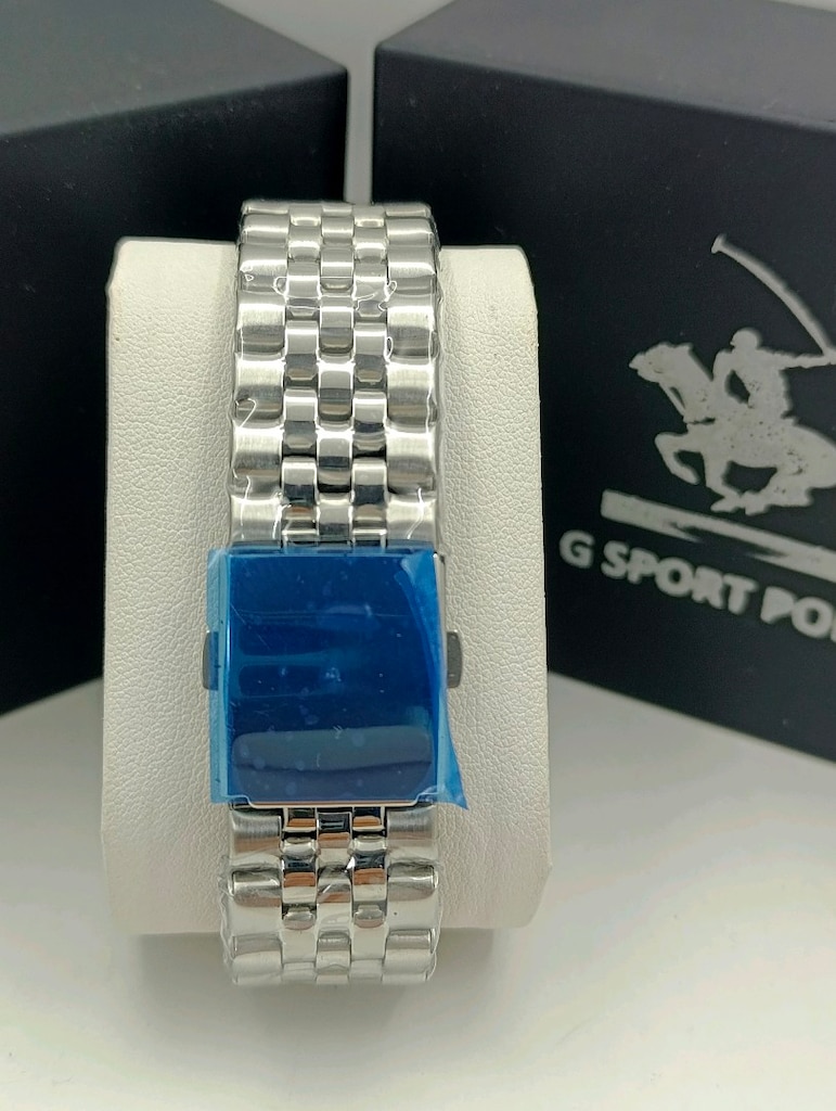 SIFIR KUTUSUNDA, G SPORT POLO (ÇELİK) KOL SAATİ - 8