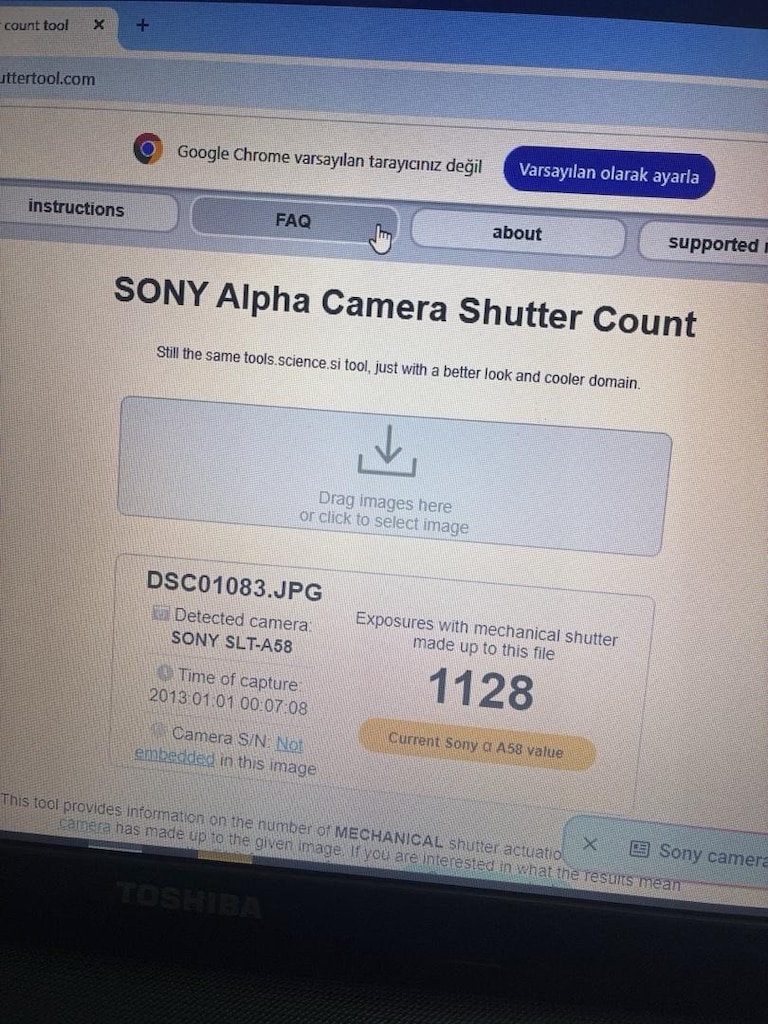 SIFIR SONY SLT ALPHA A58 KAMERA - 7