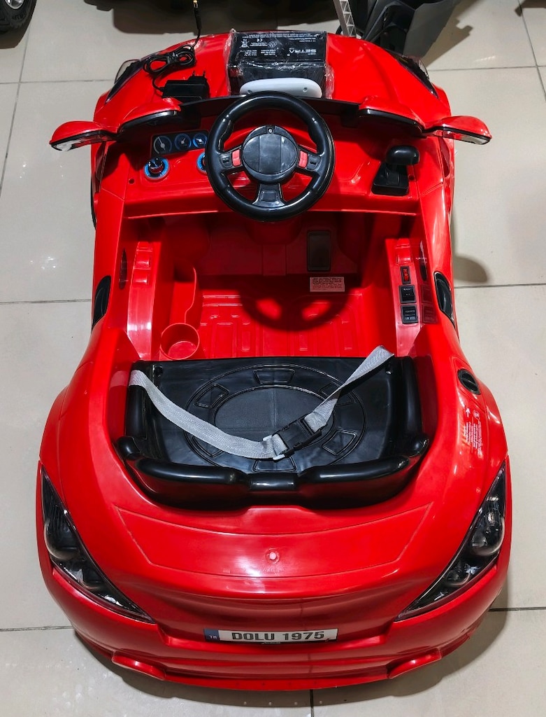 AnkaCar ÇOCUK OTO GALERİ 3İLERİ BLUETOOTH KUMANDALI 12+12 AKÜLÜ ARABA - 7