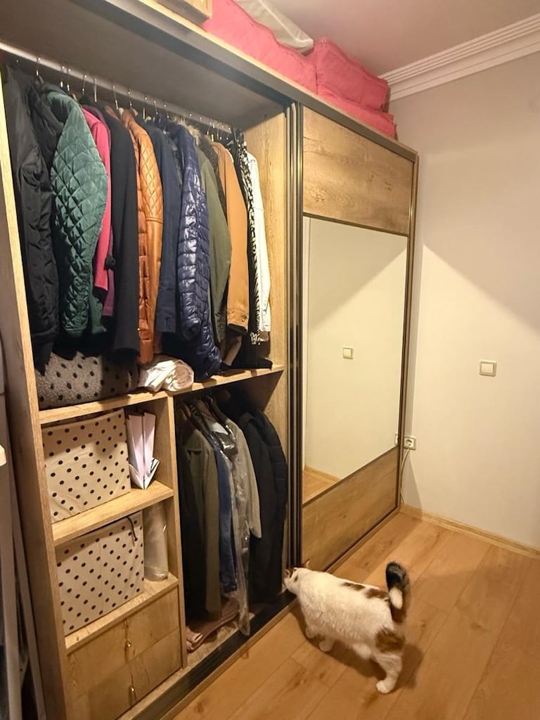 Sürgü Ayna Kapılı Gardırop - 3