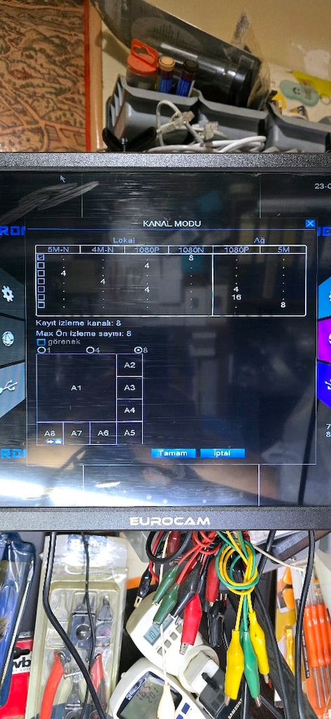 neutron 8 kanal xvr kamera kayıt cihazı - 2