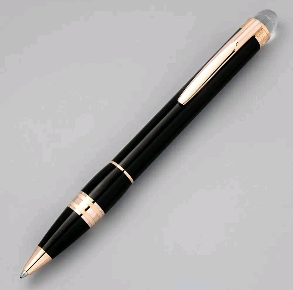 Montblanc StarWalker Red Gold-Plated Resin Tükenmez Kalem - 4