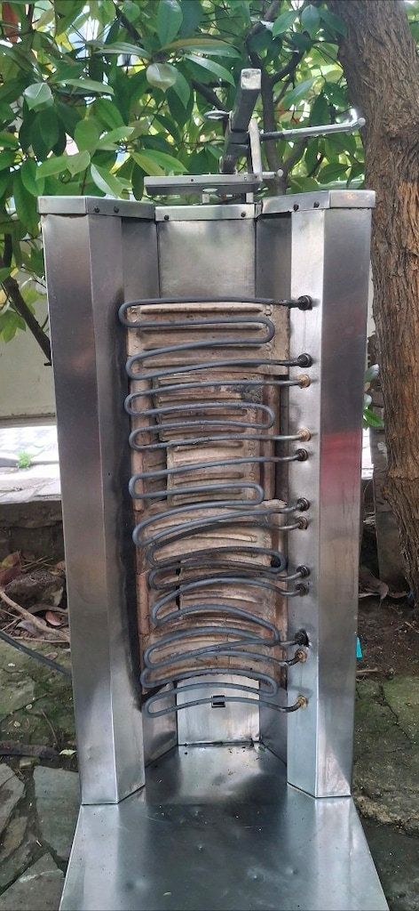 döner ocağı elektirkli 380volt 5 radyanlı elektirikli paslanmaz döne - 4