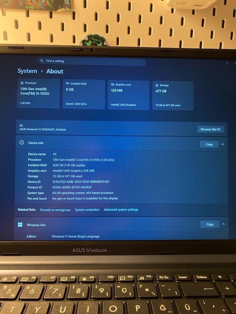 Acil! Asus Laptop Tertemiz - 7