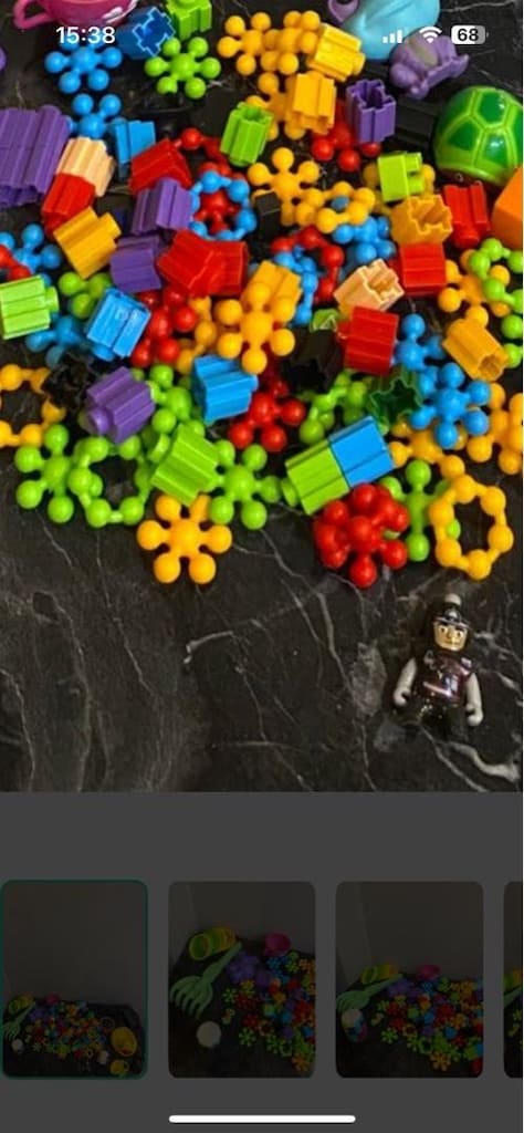 molekül blok puzzle oyuncak yapboz - 2
