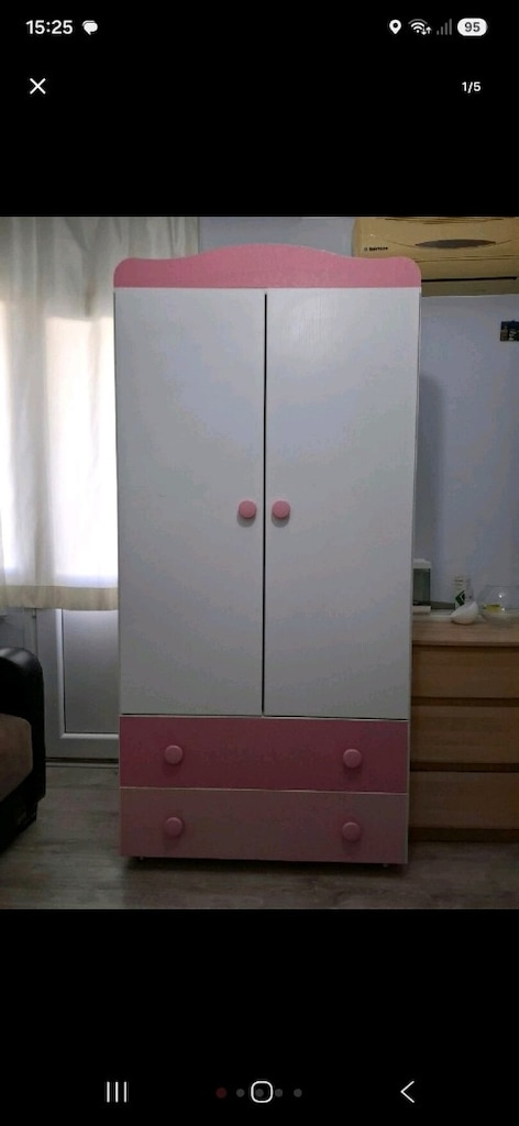 3 kapılı çocuk odası dolabı