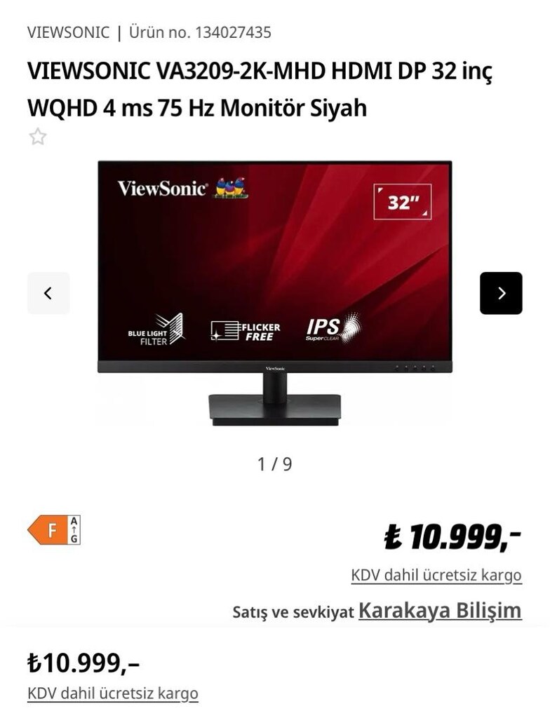 ViewSonic 32 inç ekran - 3