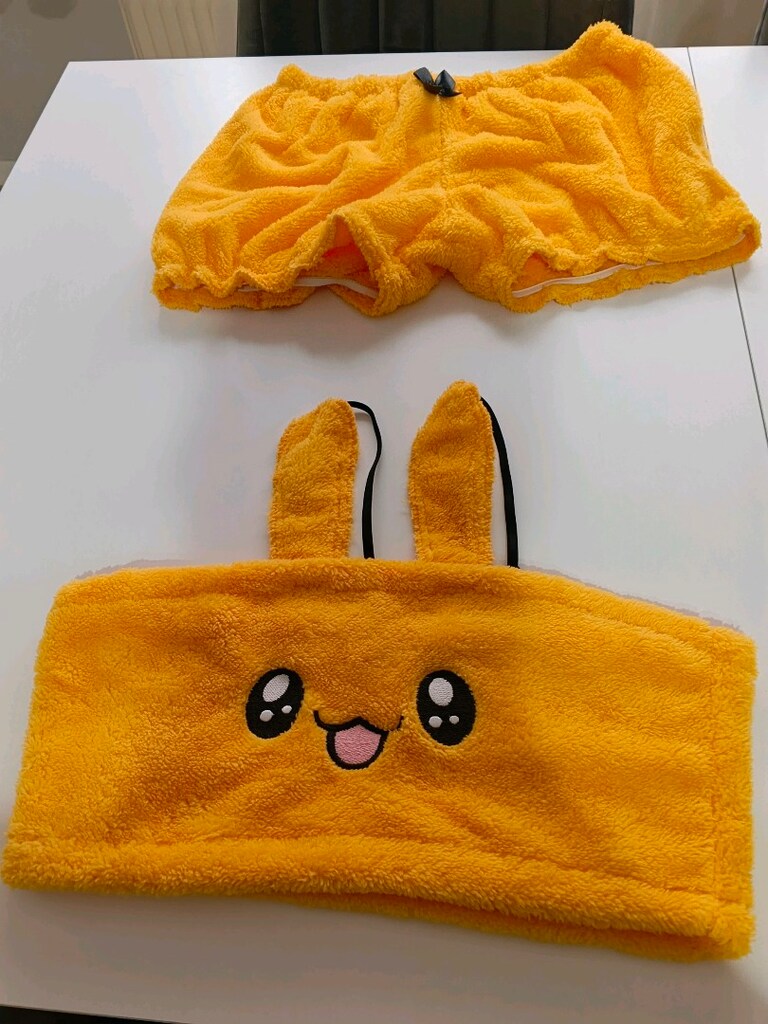peluş pijama bustiyer takım — görsel 4/11
