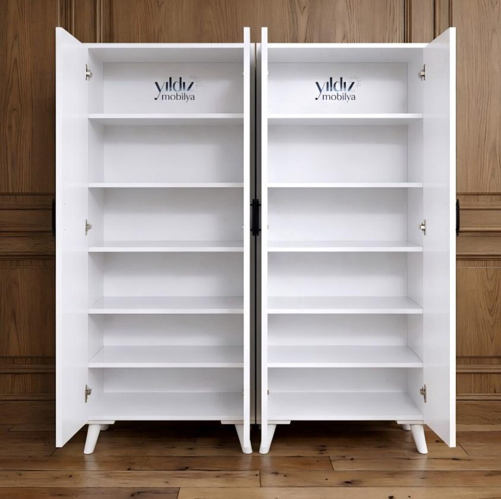 Mdf Mutfak Dolabı Erzak Dolabı Kiler Dolabı Malzeme Dolabı Raflı Dolap - 2