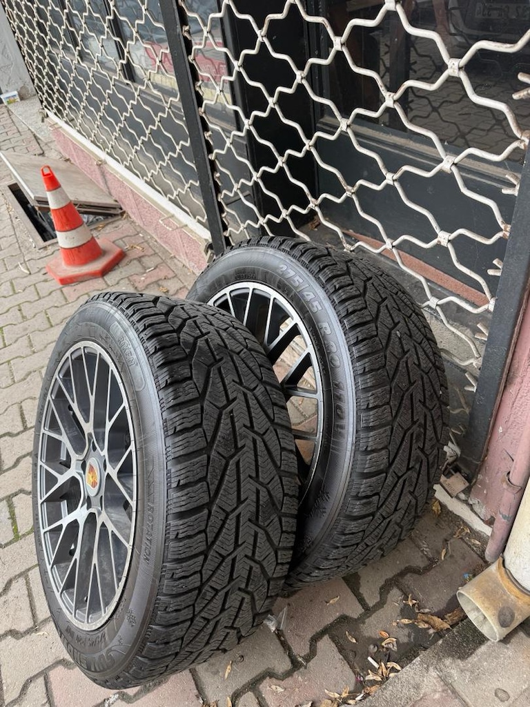 Porsche cayenne jant kışlık lastik.275/45/20 sıfır ayarında - 3
