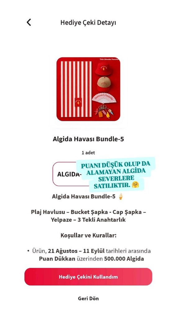 SIFIR! Nadir Algida Lovers Club Koleksiyon Seti (7 Parça Tam Set) - 7