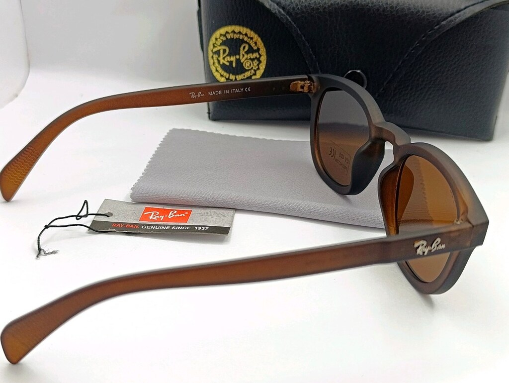 SIFIR KUTUSUNDA, RAYBAN (KEMİK) UV400 FİLTRELEME GÜNEŞ GÖZLÜĞÜ - 8