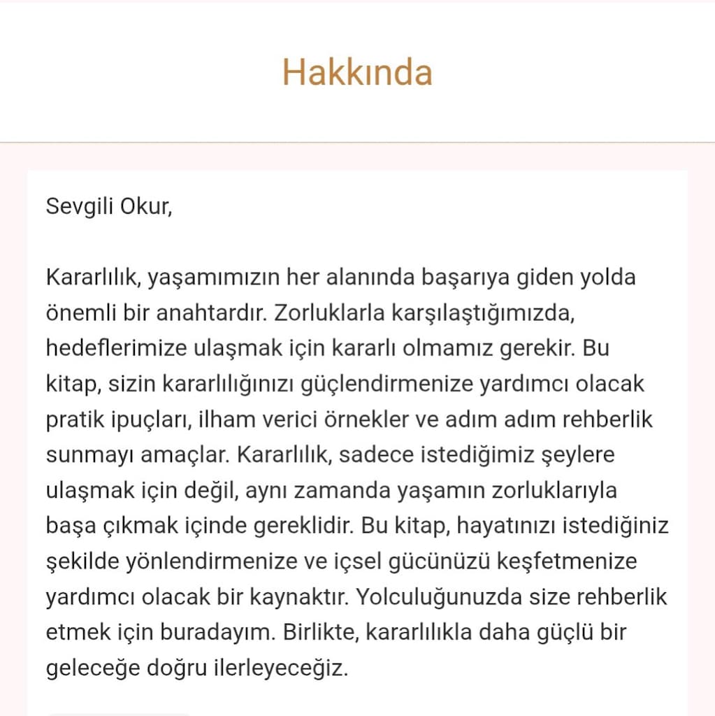 Kararlı Nasıl olabiliriz? - 2
