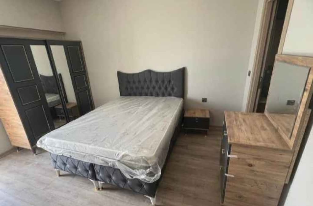 YATAK ODASI BAZA BAŞLIK YATAK DAHİL TAKIM KAPIDA ÖDEME HIZLI TESLİM - 4