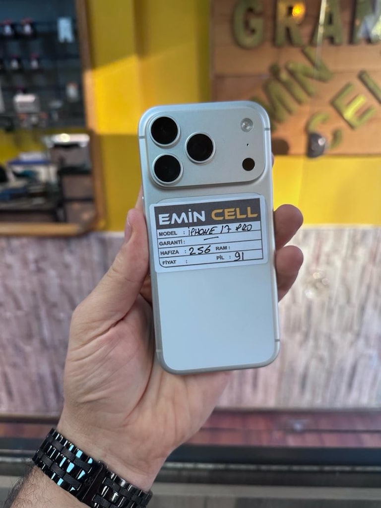 iPhone 17pro 256 çift sim yd - 3