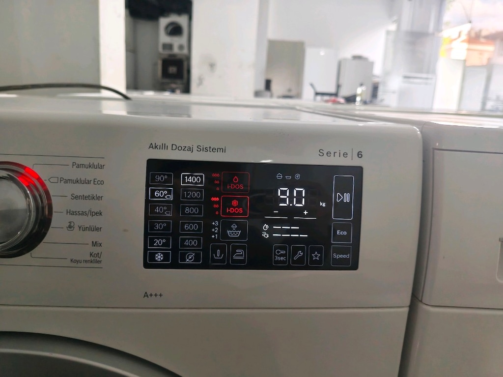 Bosch serie6 serisi 9 kg 1400 devir yeni nesil çok çamaşır makinesi - 7