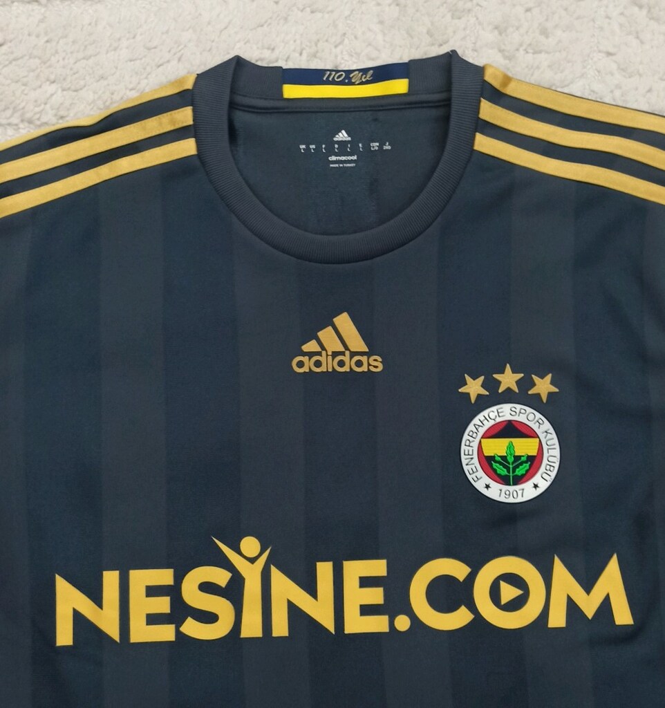 2016-2017 Robin Van Persie Orijinal Fenerbahçe Deplasman Forma Adidas - 3