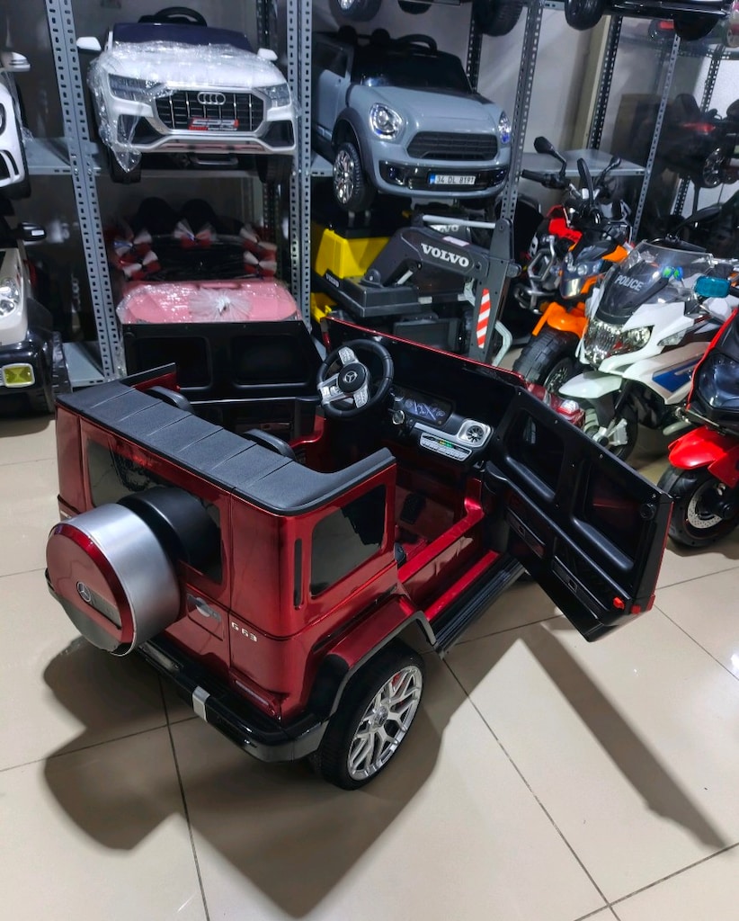 (AnkaCar çocuk oto galeri)24 VOLT MERCEDES G 63 (EVA)4X4 AKÜLÜ ARABA - 4