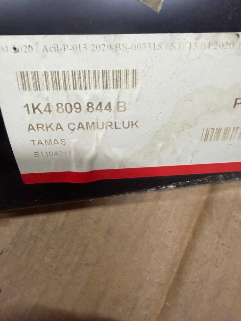 Volkswagen golf 5 sağ arka marşbiyel sıfır orjinal 1K4809844B - 3