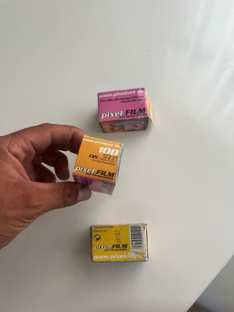 3 adet 35mm film - 3