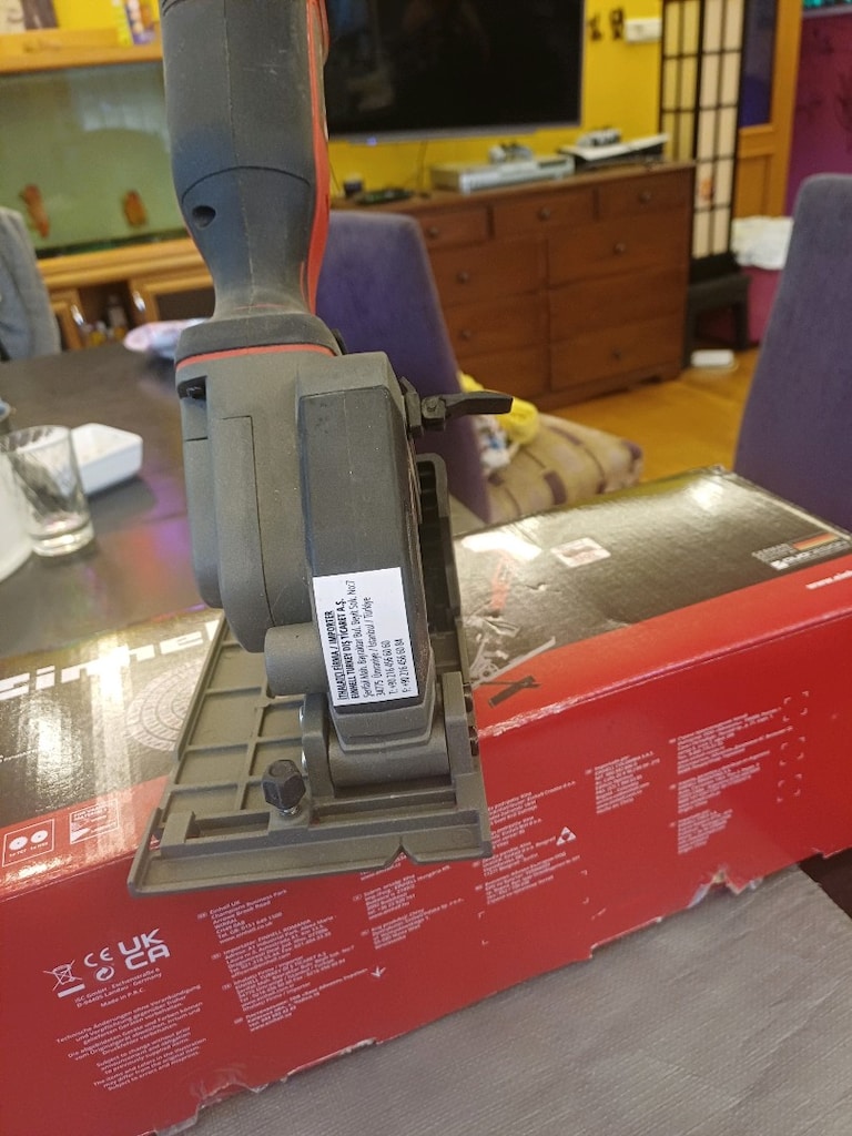 EINHELL AKÜLÜ MINI DAIRE TESTERE TE-CS 18/89 LI ..SIFIRDIR - 4