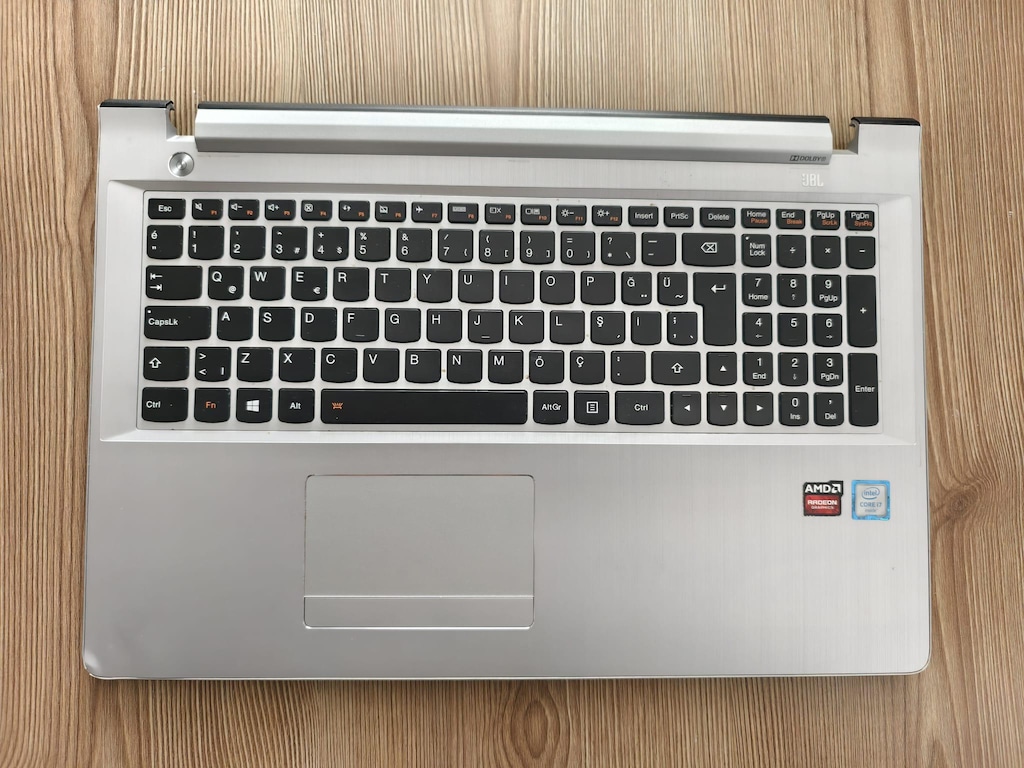 lenovo ideapad 500 15isk 80nt - KLAVYE - TOUCH PAD VE ÜST KASA - 2