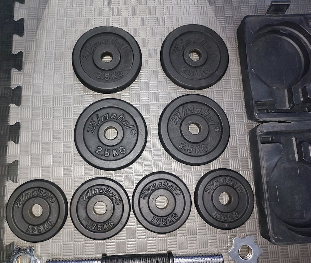 Tajmahal 20 Kg Demir Döküm Ağırlık Set - 6