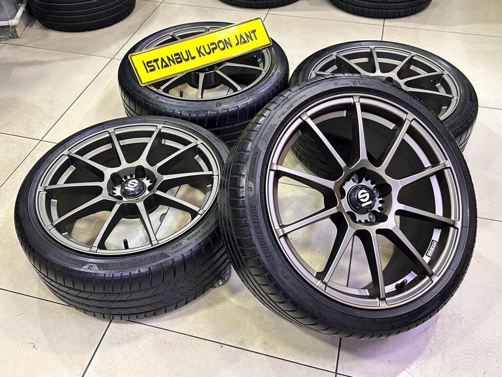 18 inç SIFIR !! 5x105 OPEL J KASA CRUZE JANT LASTİK 225/40/18 BRISTONE - 5