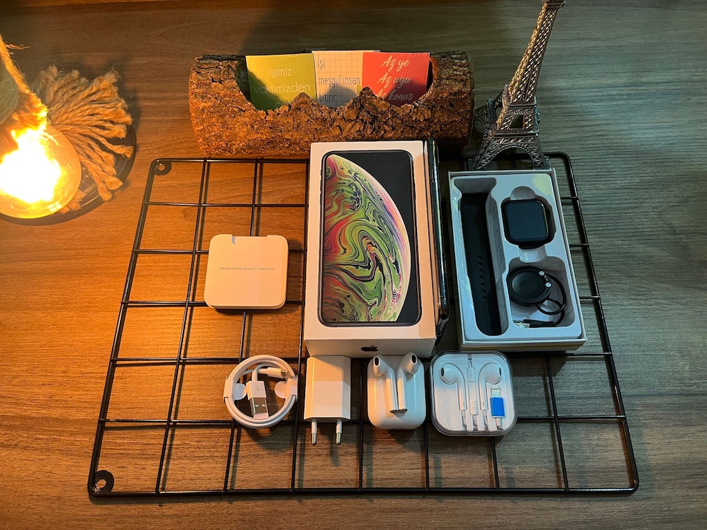 FULL AKSESUARLI 256 GB İPHONE XS MAX SPACE GRAY - 7