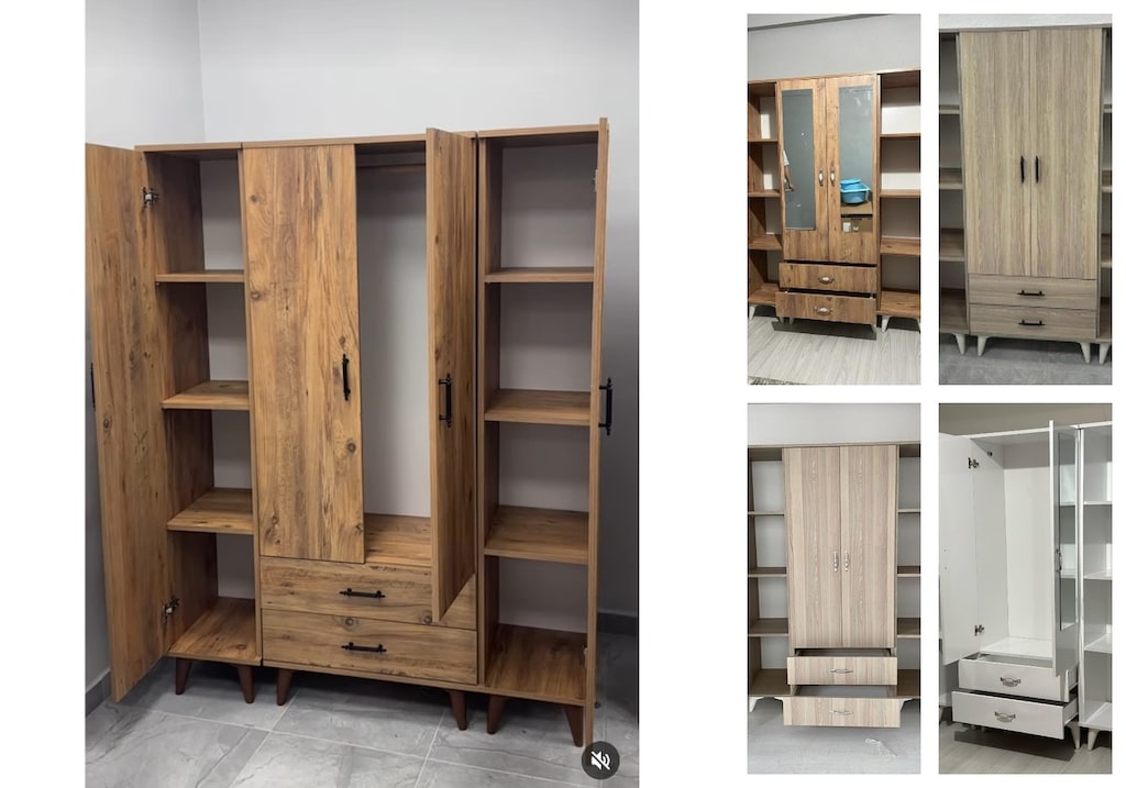 4 kapaklı elbise dolabı hrvuicksci - 5