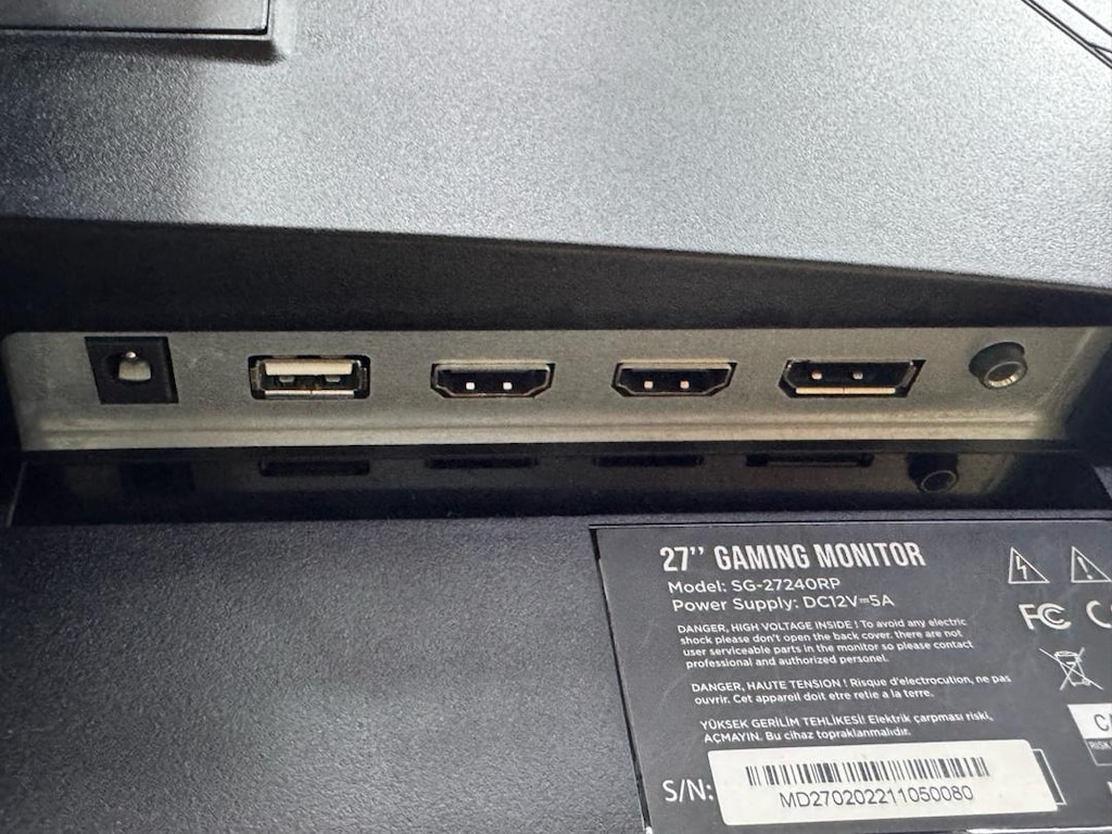 OYUNCU MONİTÖRÜ SPARDOX 240 HZ - 4
