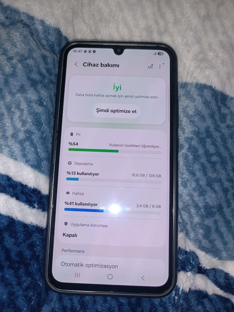 Samsung a34 5g 128gb hafıza 8gb ram yurtiçi cihazı ciftsimli - 7