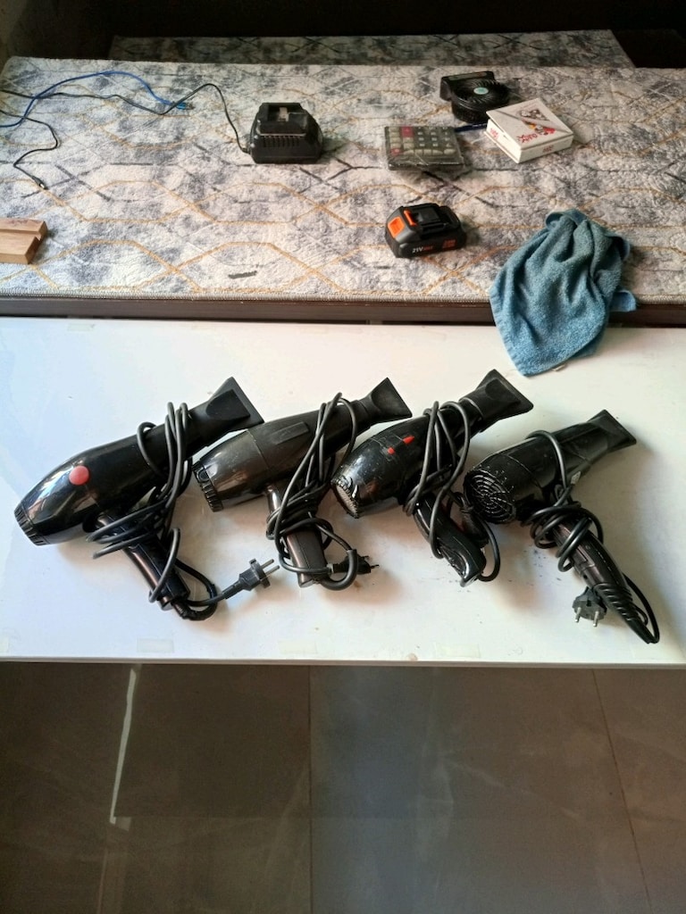 çalışır durumda fön makinesi saç kurutma makinesi - 4