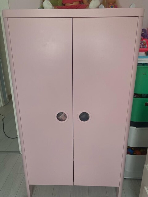 İkea pembe dolap