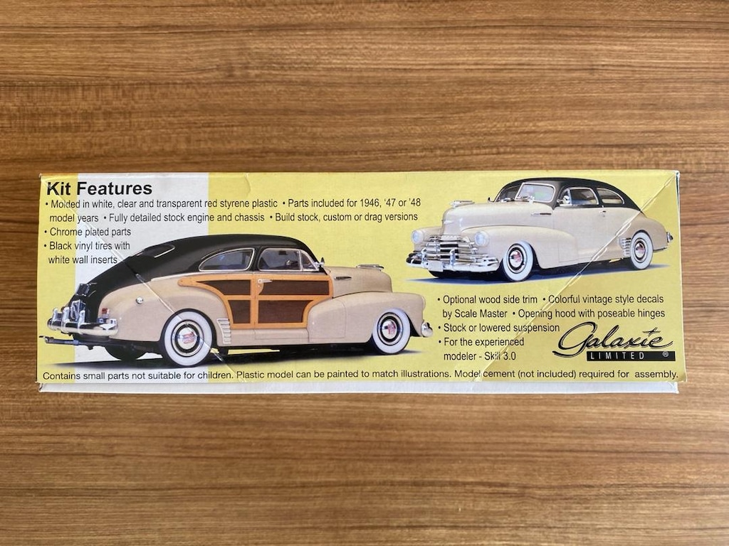 1947 Chevrolet Fleetmaster Plastik Maket Kiti - 3
