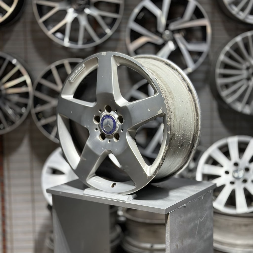 19 inç 5x112 Mercedes W166 ML Clas Orj. Ekipman Jant Takımı 2.El - 3