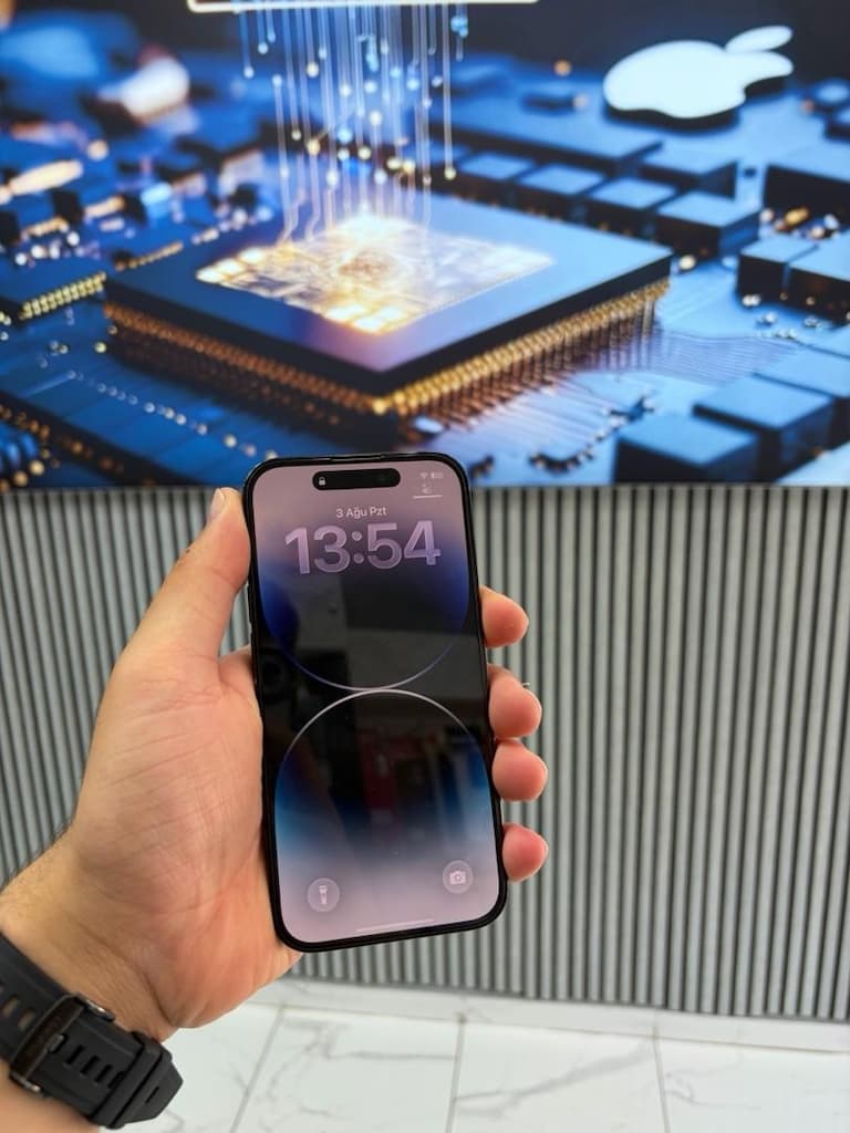 !FIRSAT CİHAZI! İPHONE 14 PRO 128 GB pil%89 - 4