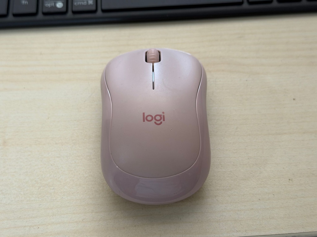 Logitech M240 Pembe Sessiz Optik Kablosuz Mouse - 6