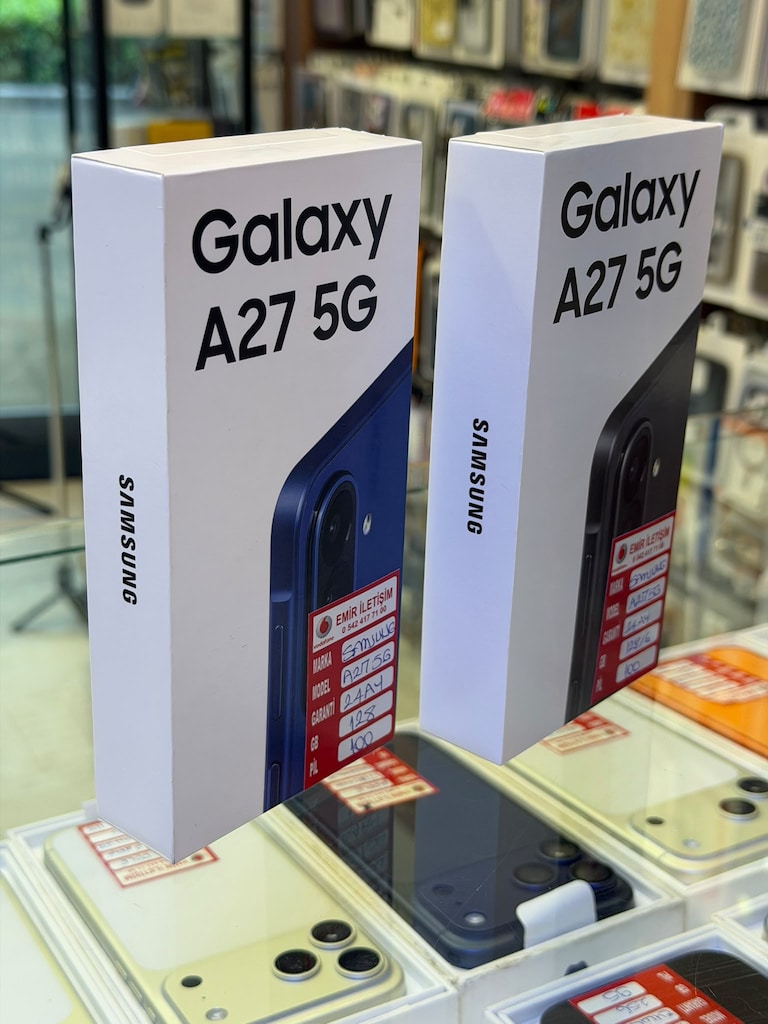 A27 5G KAPALI KUTU 24 AY GARANTİLİ KREDİ KARTINA 6 TAKSİTLE - 6