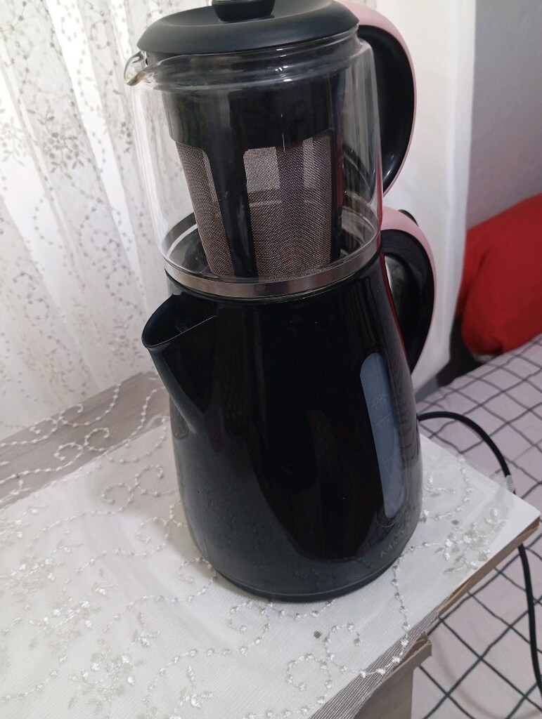 Karaca çay makinası cam elektronik pudra - 6