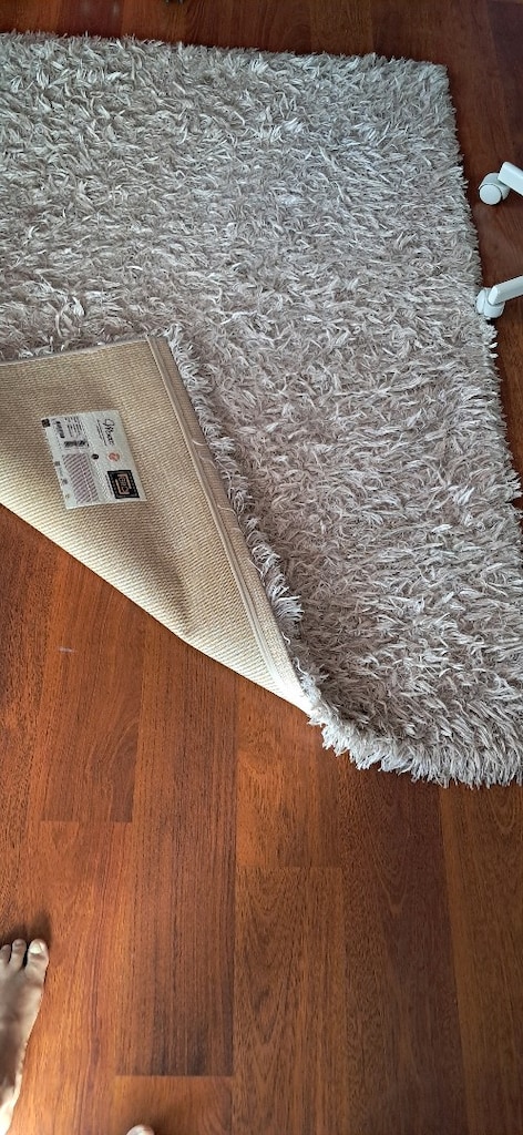 tüylü halı pudra 120x170 ve 160x230cm shaggy tarzı - 2
