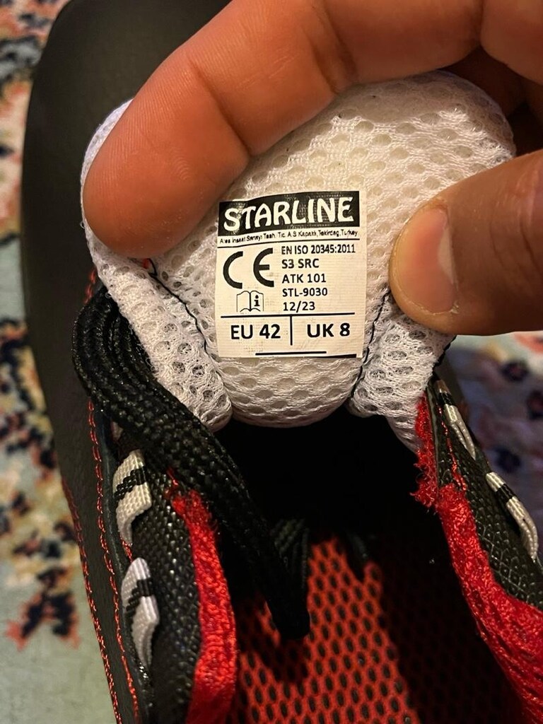STARLINE Siyah Deri Ayakkabi STL-9030-S3, Yds Çelik Burunlu El 250 S1P - 4