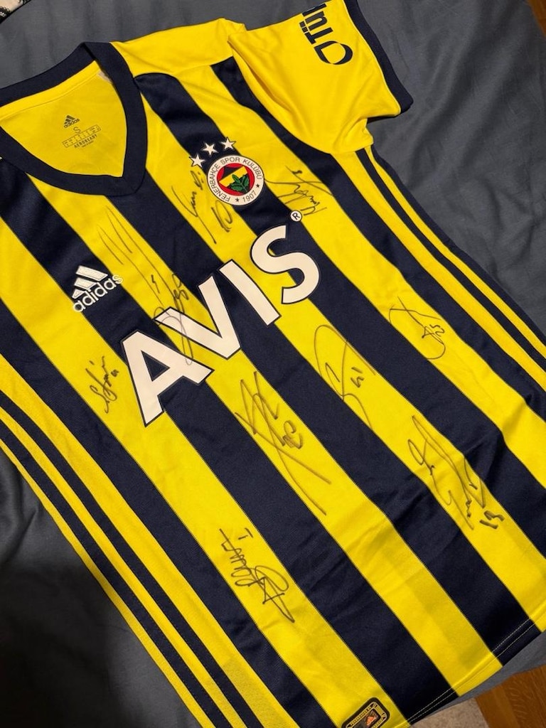 Fenerbahçe 9 Oyuncu İmzalı Forma(Özil..) - 2
