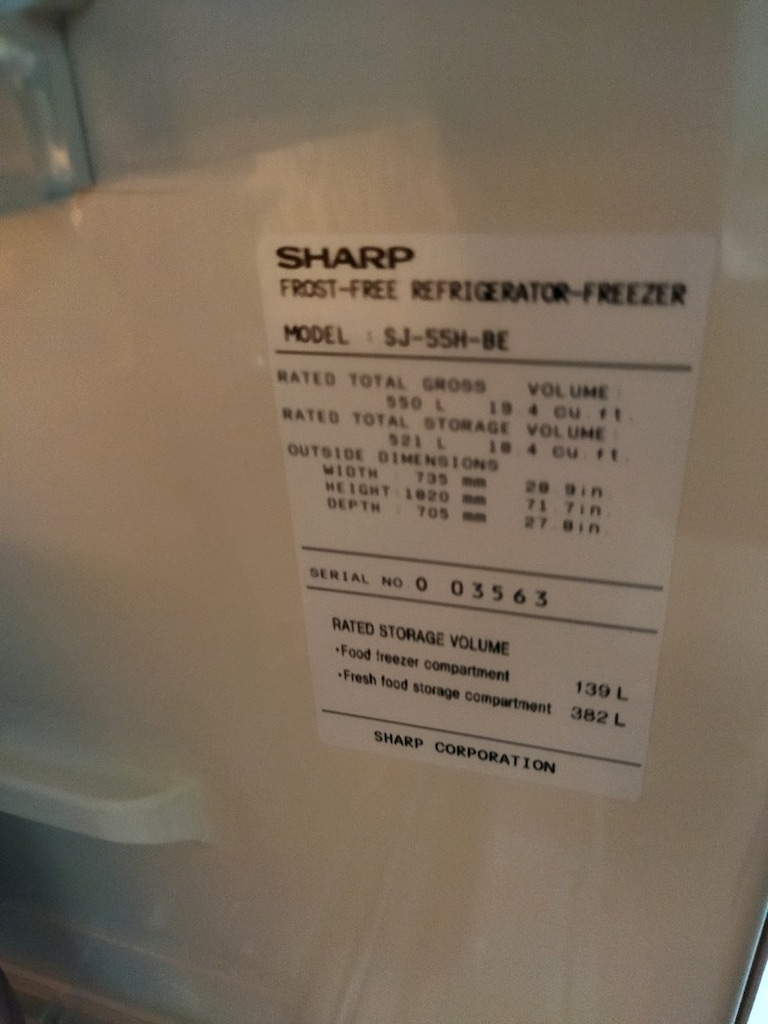 Sharp buzdolabı - 2