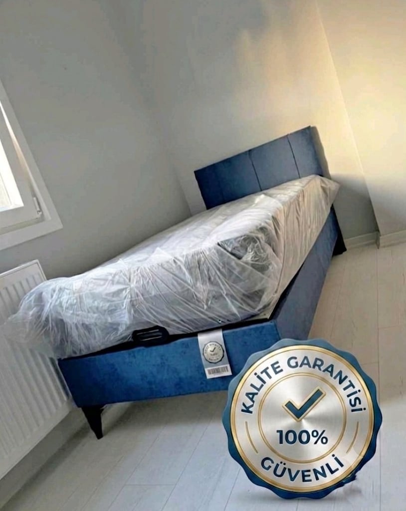 SIFIR SET UYGUN FİYAT 90/190 TEK KİŞİLİK YATAK BAZA BAŞLIK - 9