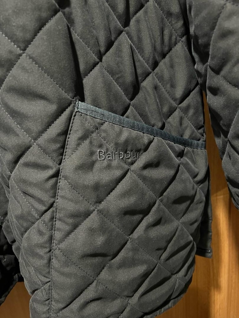 BARBOUR MONT LACİVERT X LARGE BEDEN SORUNSUZ %100 ORJİNAL - 2