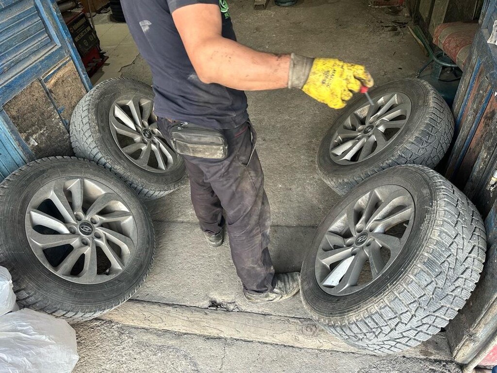 225 60 17 çivili kışlık lastik - 9
