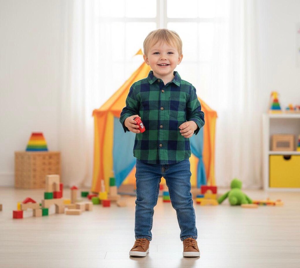 Zara kids casual gömlek - 5